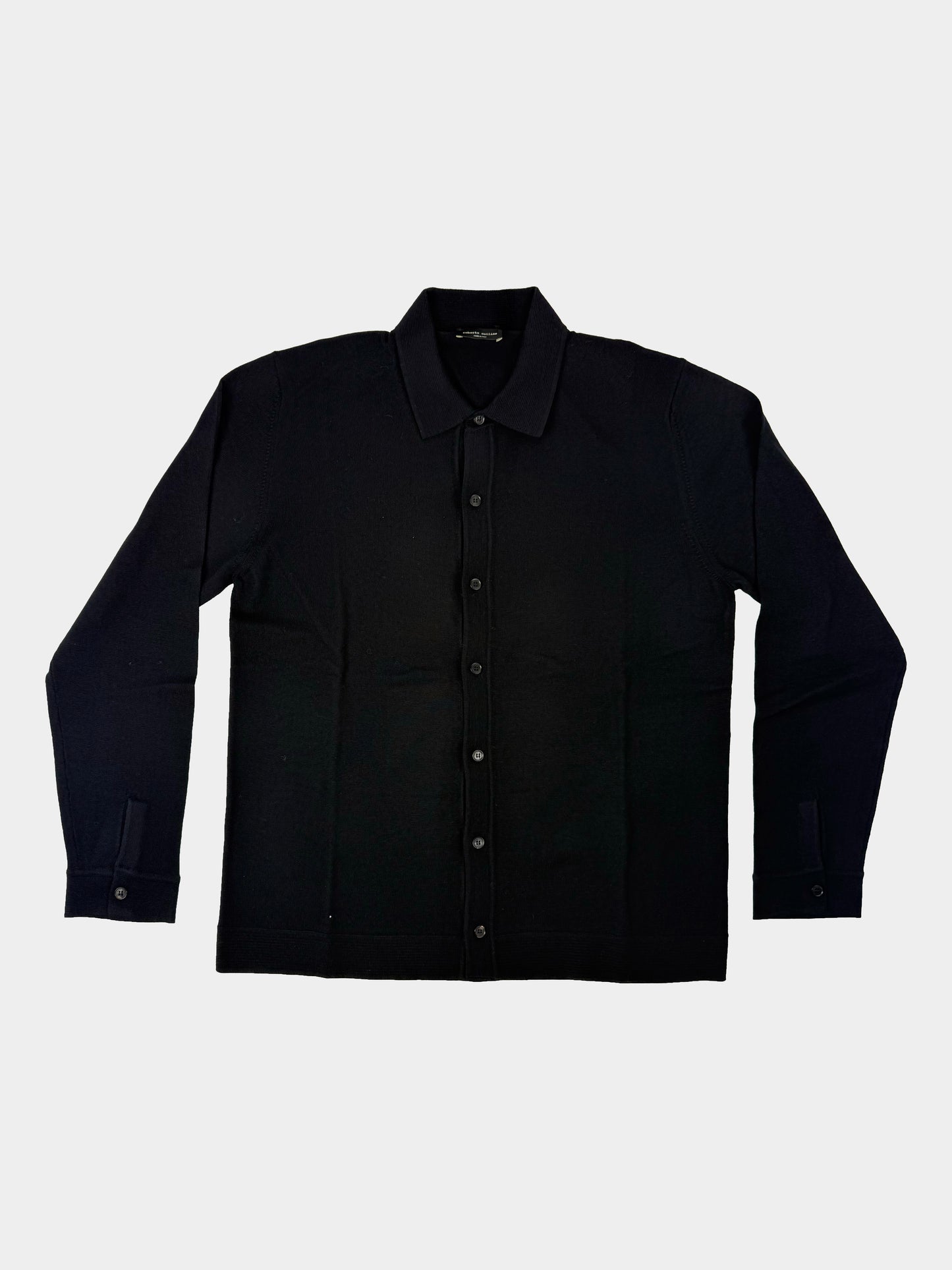 Camicia lana merinos Roberto Collina