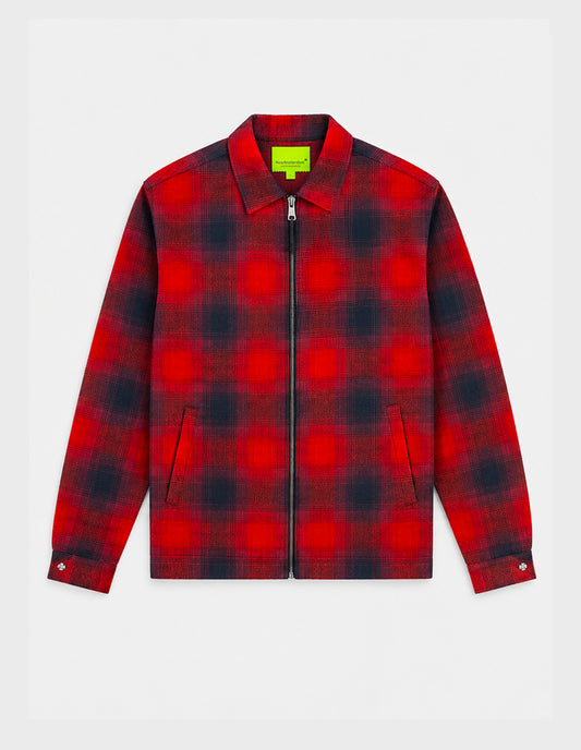 Camicia check in flanella NASA