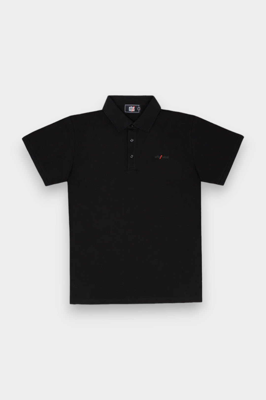 Polo con logo AFTER LABEL