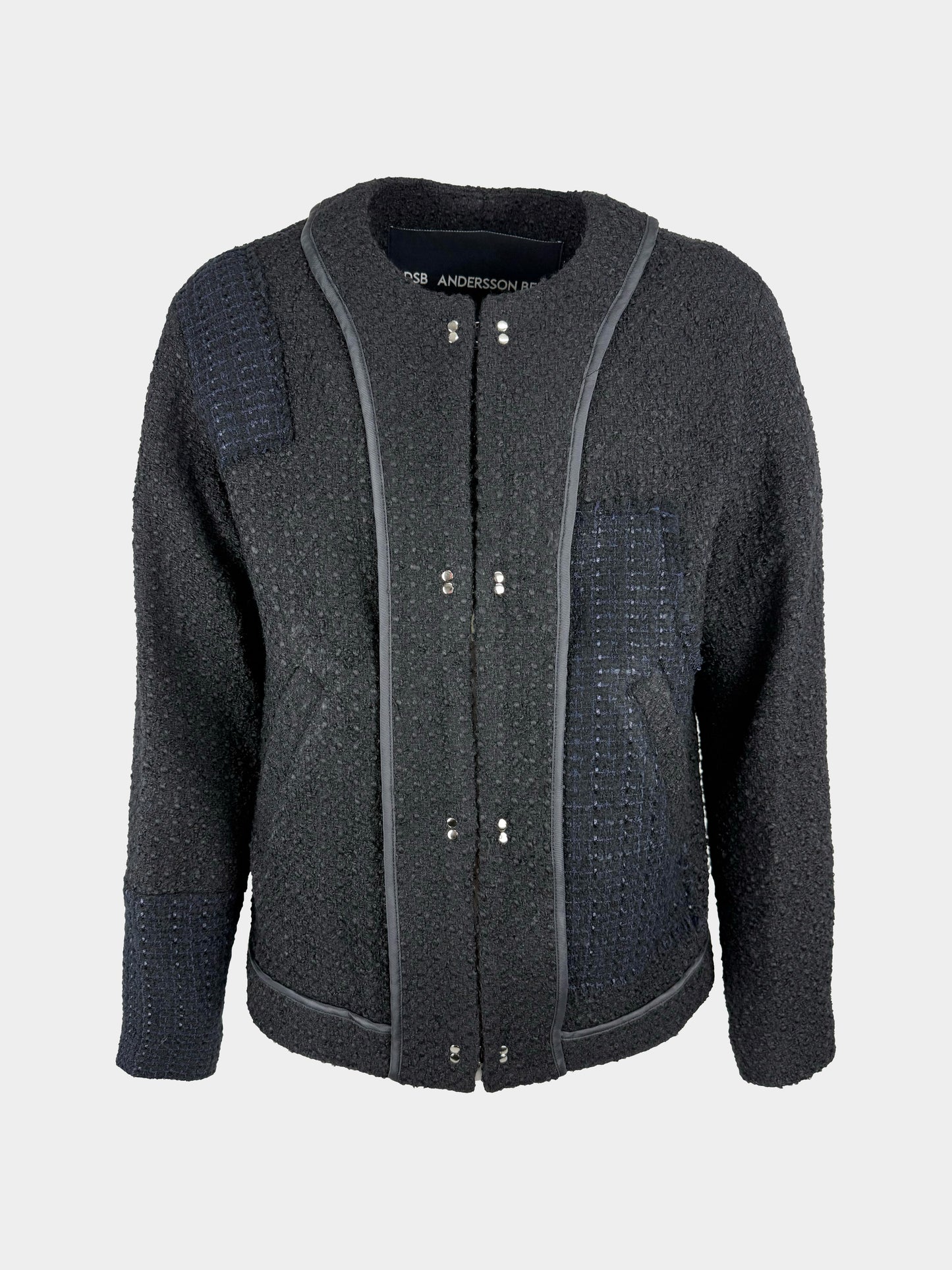 Cardigan tweed a rovescio Andersson Bell