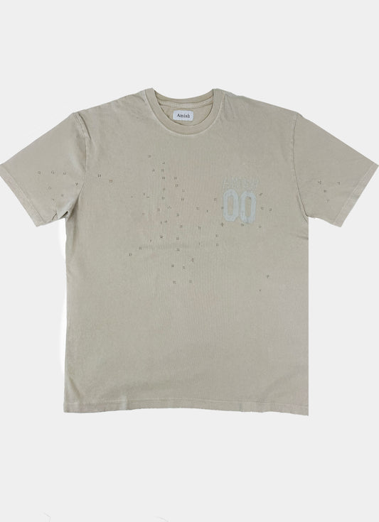 T-Shirt con rotture AMISH