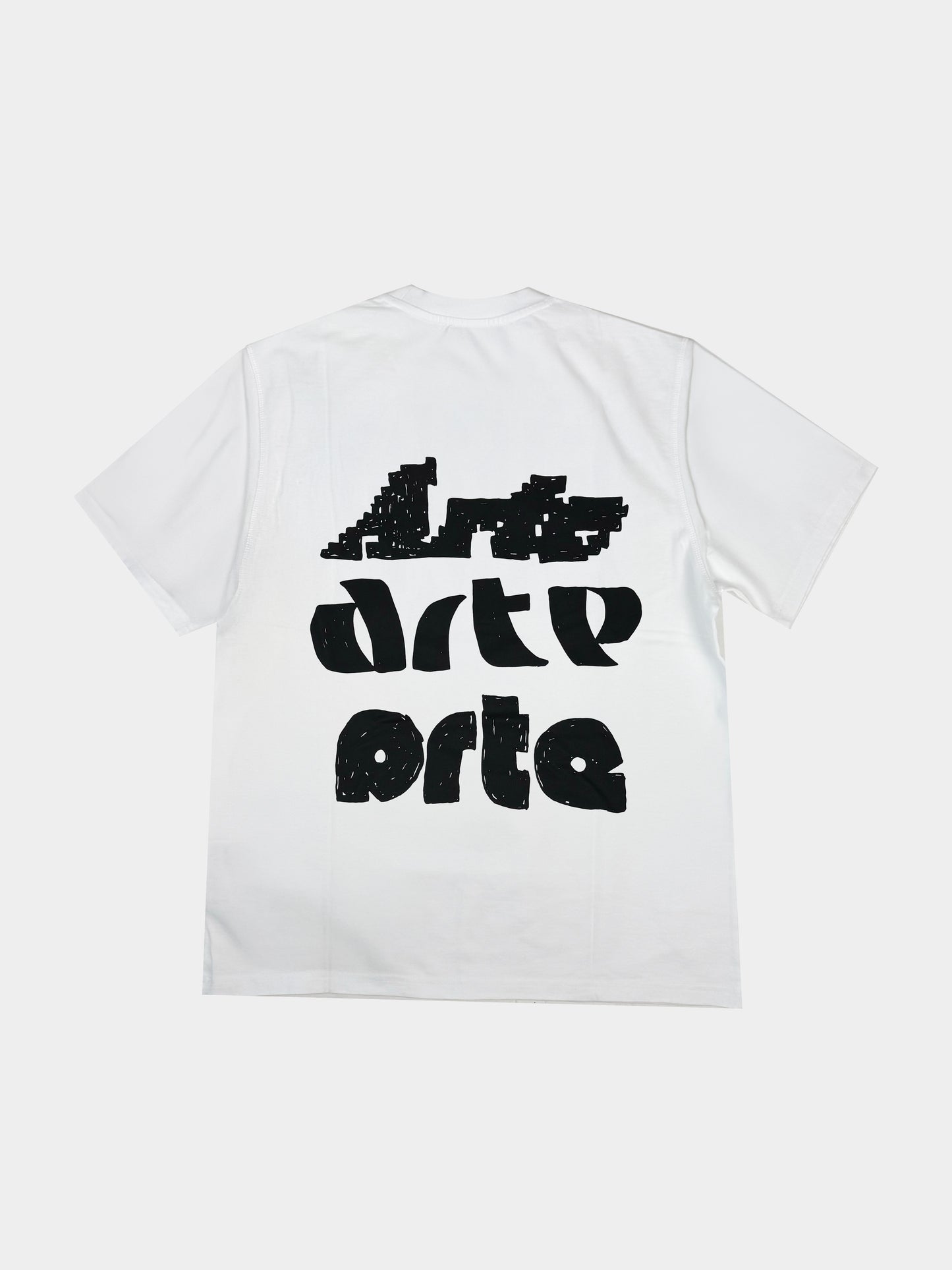 T-Shirt logo schiena ARTE