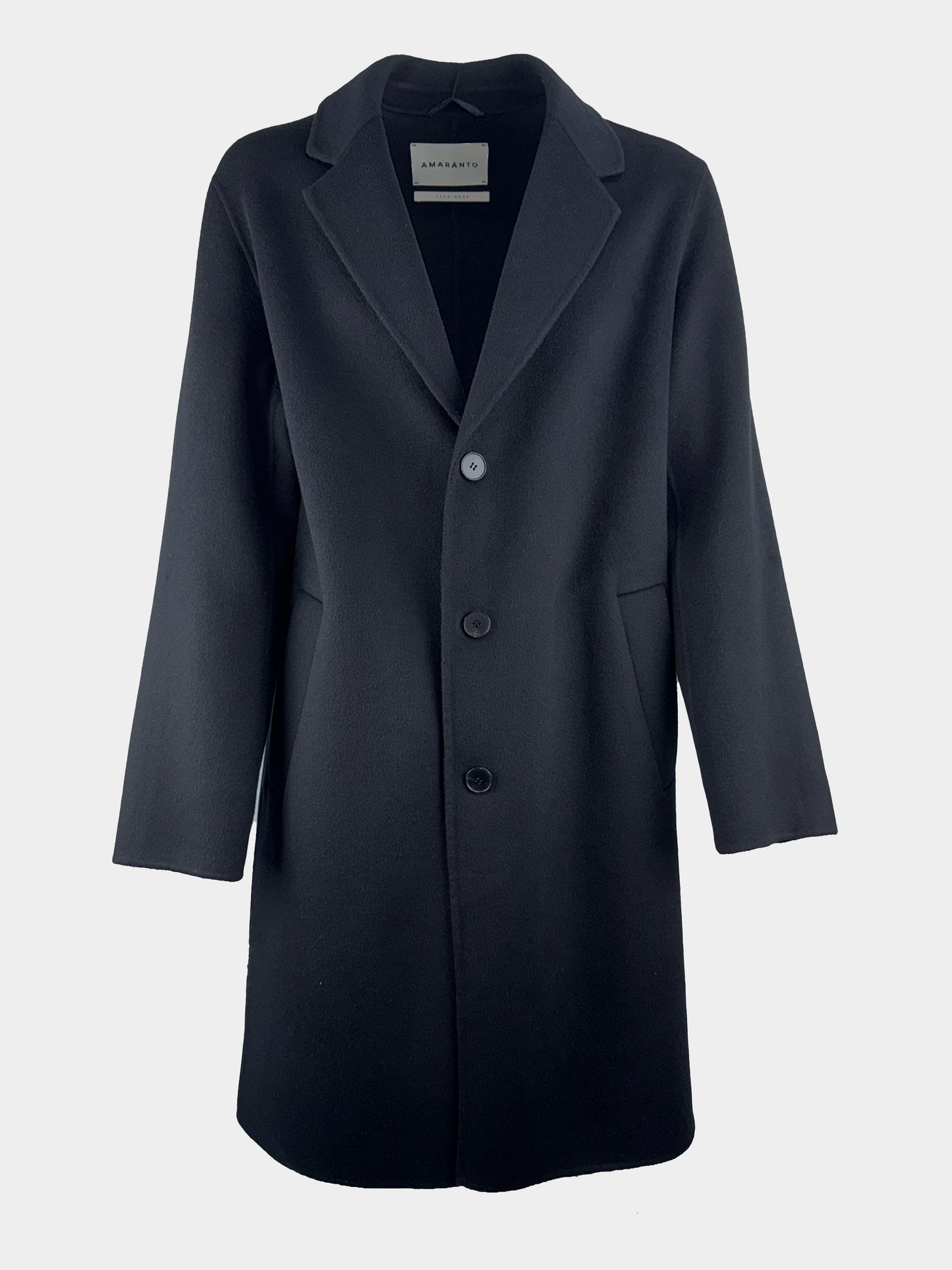 Cappotto M/P cashmere AMARANTO
