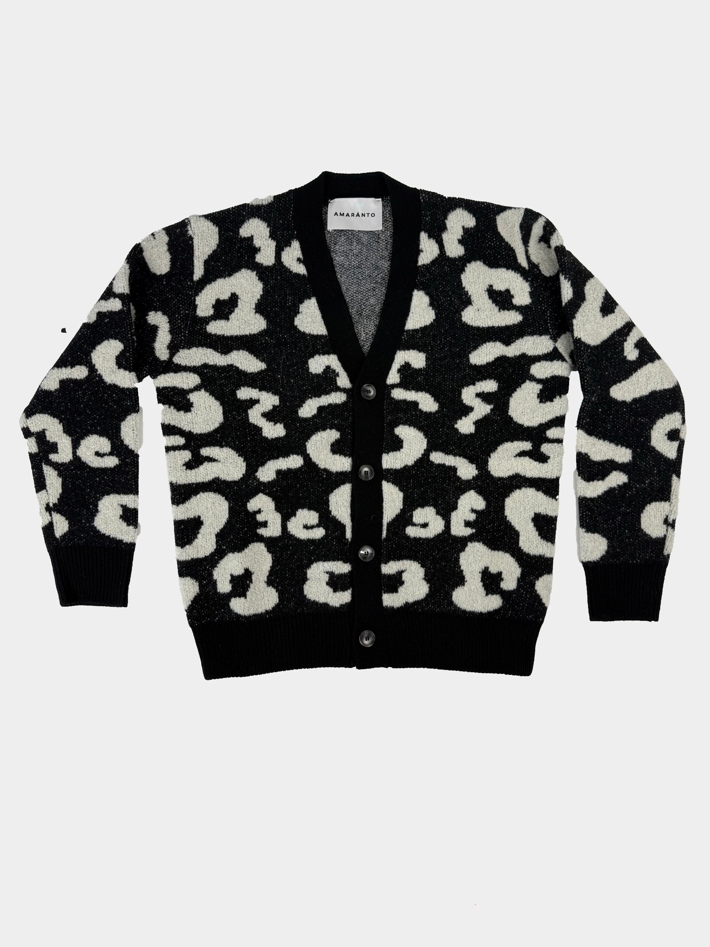 Cardigan fantasia cashmere AMARANTO