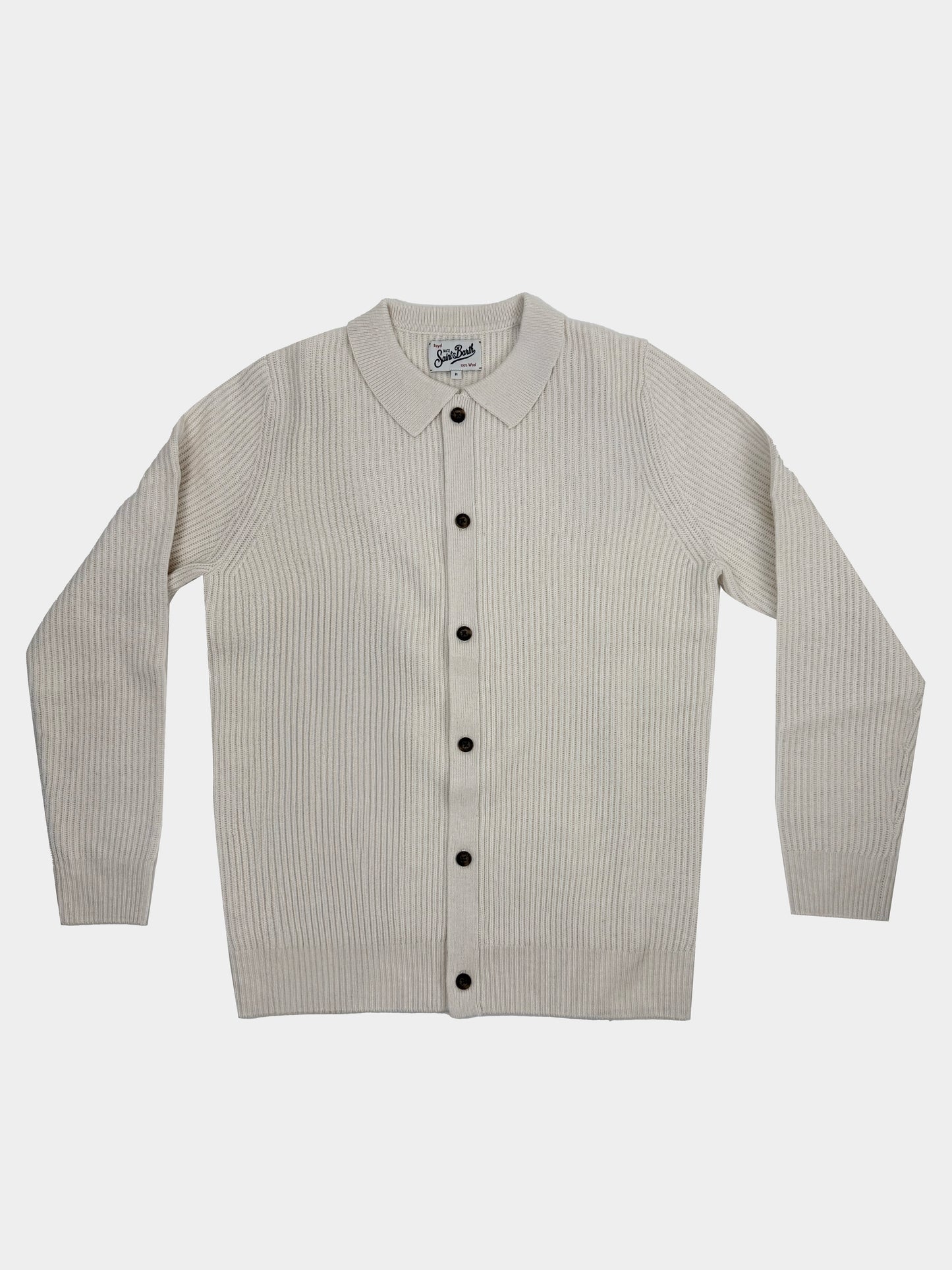 Cardigan a camicia Saint Barth