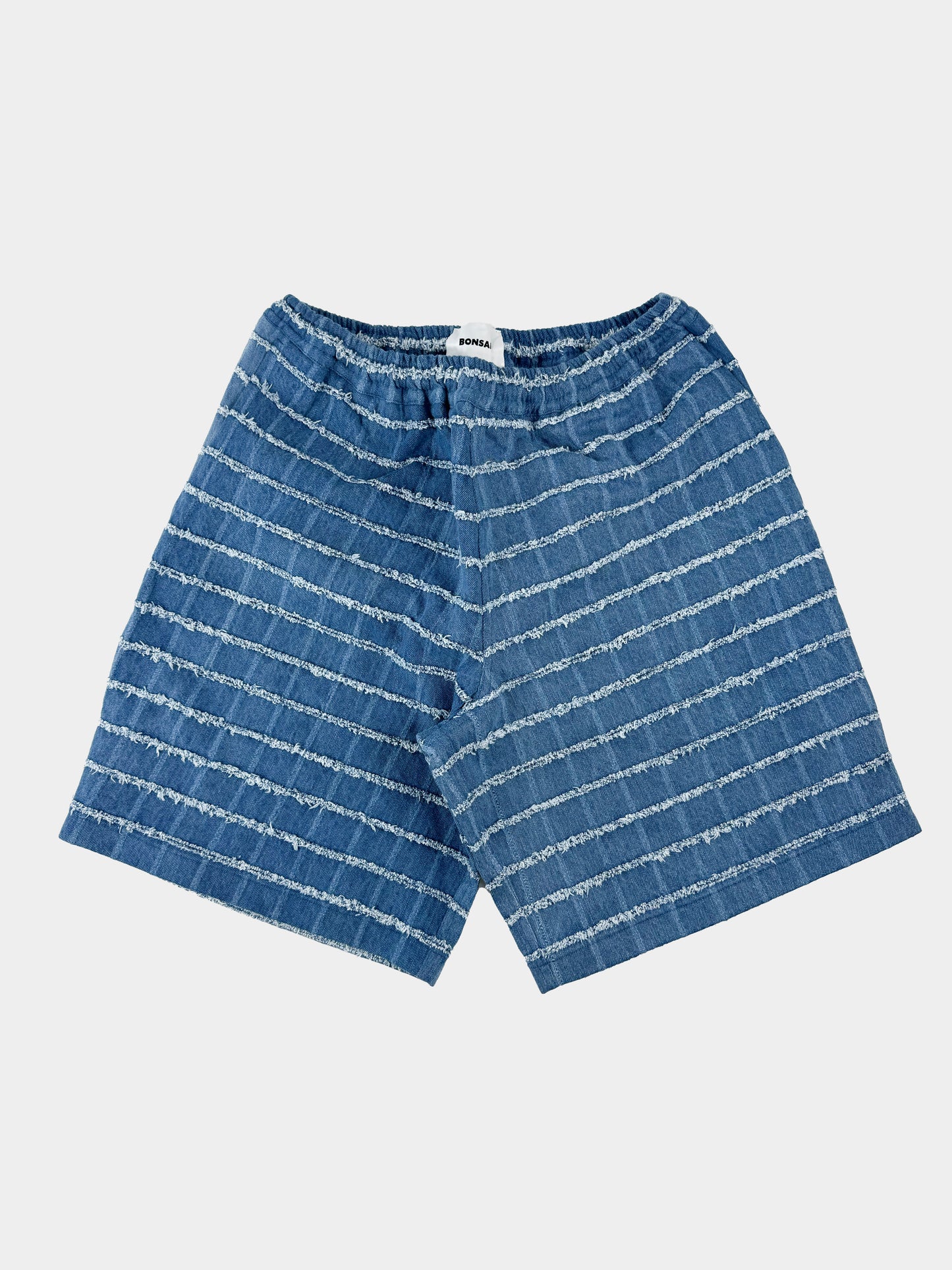 Bermuda denim quadri tex Bonsai