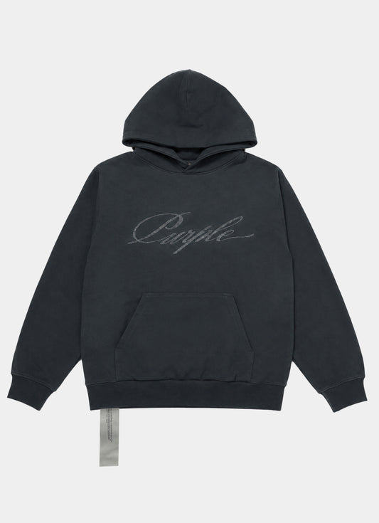 Hoodie logo swarosky PURPLE BRAND