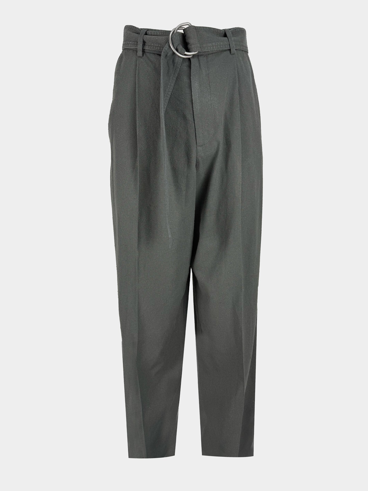 Pantalone in seta grezza NANUSHKA