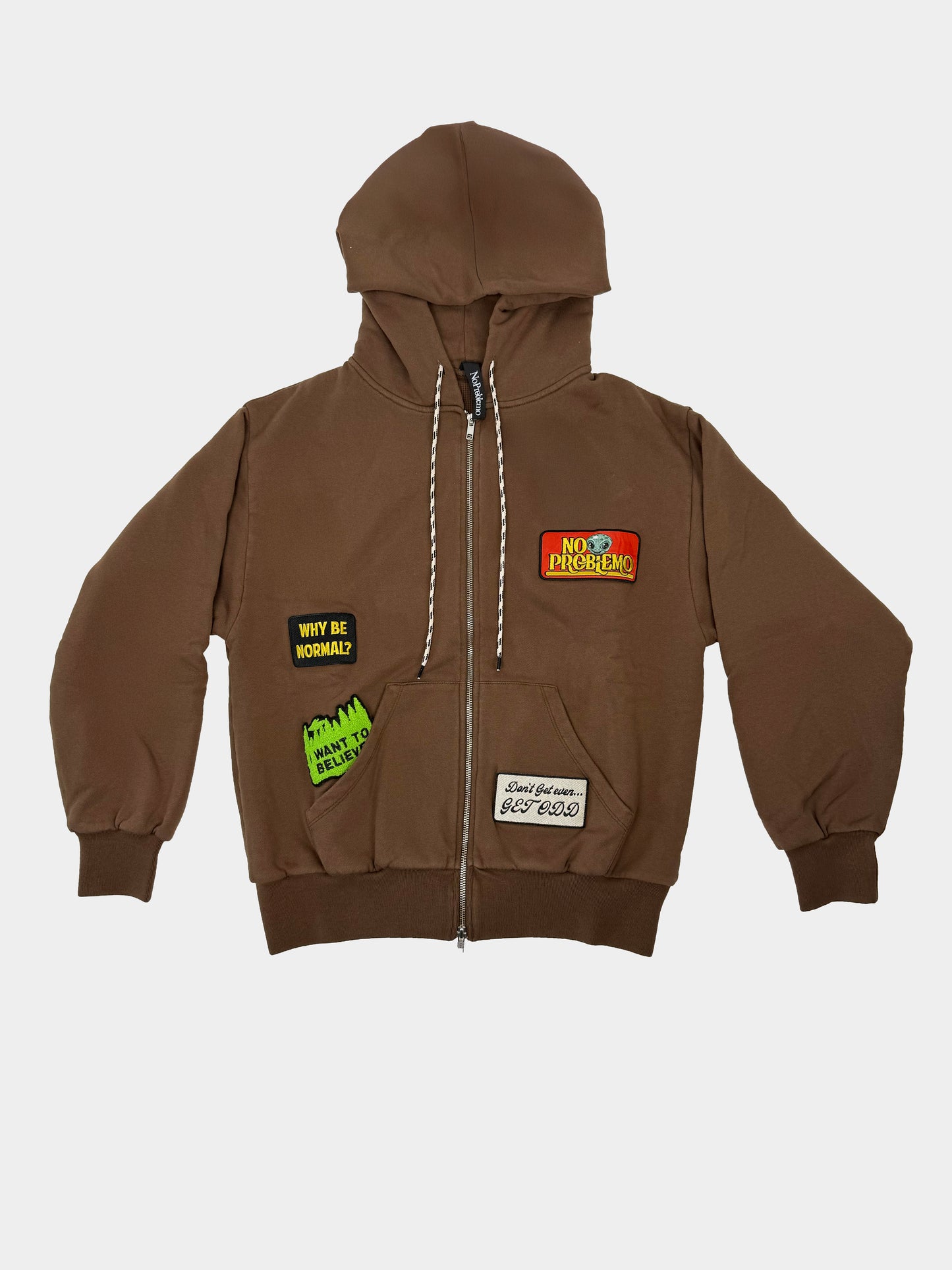 Hoodie full zip NO PROBLEMO