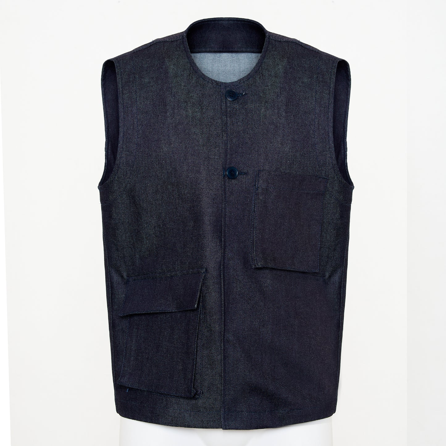 Smanicato denim con seta COSTUMEIN