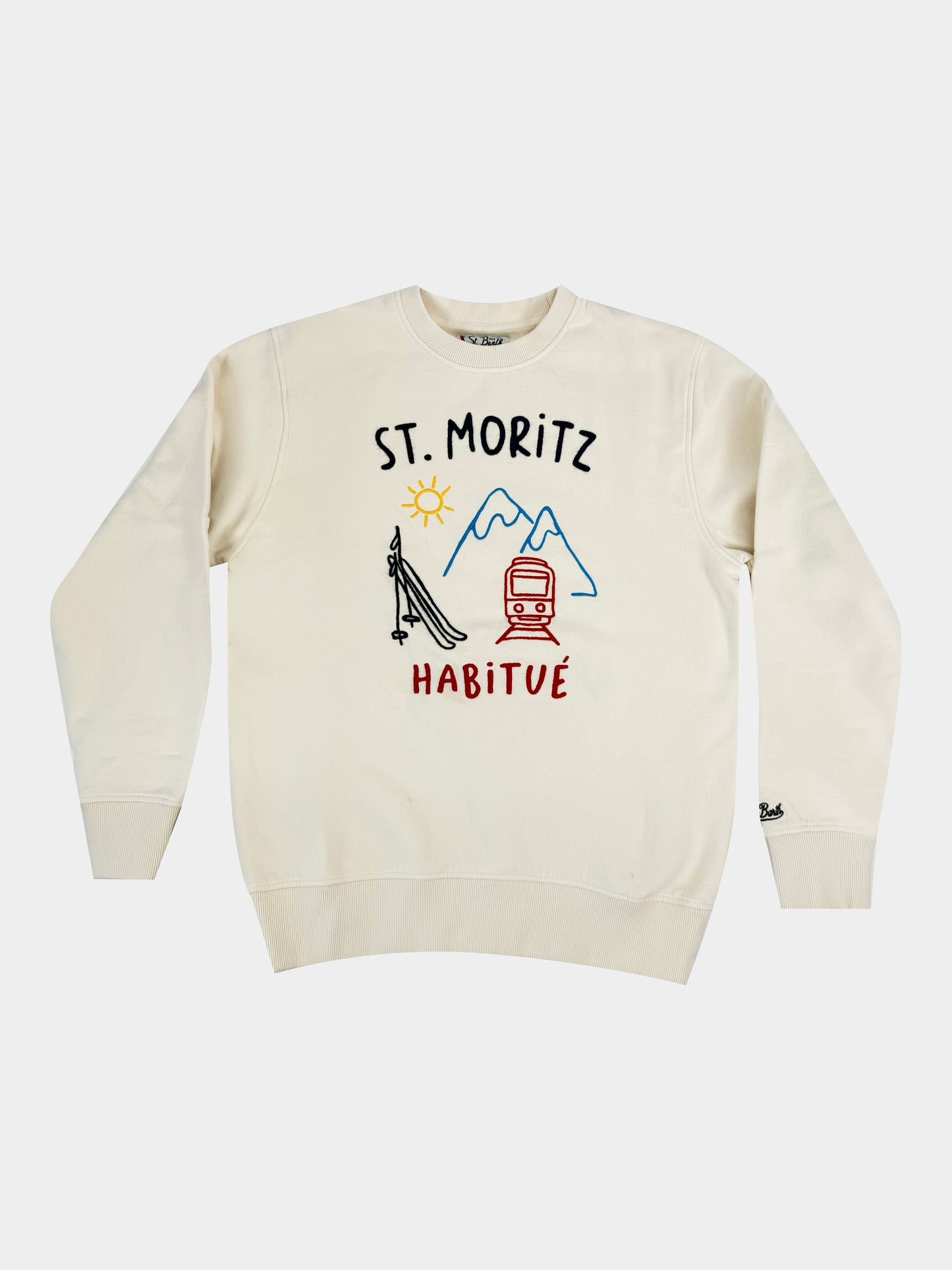 Felpa Girocollo St.Moritz Saint Barth