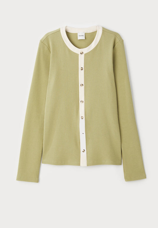 Camicia maglia costina NANUSHKA