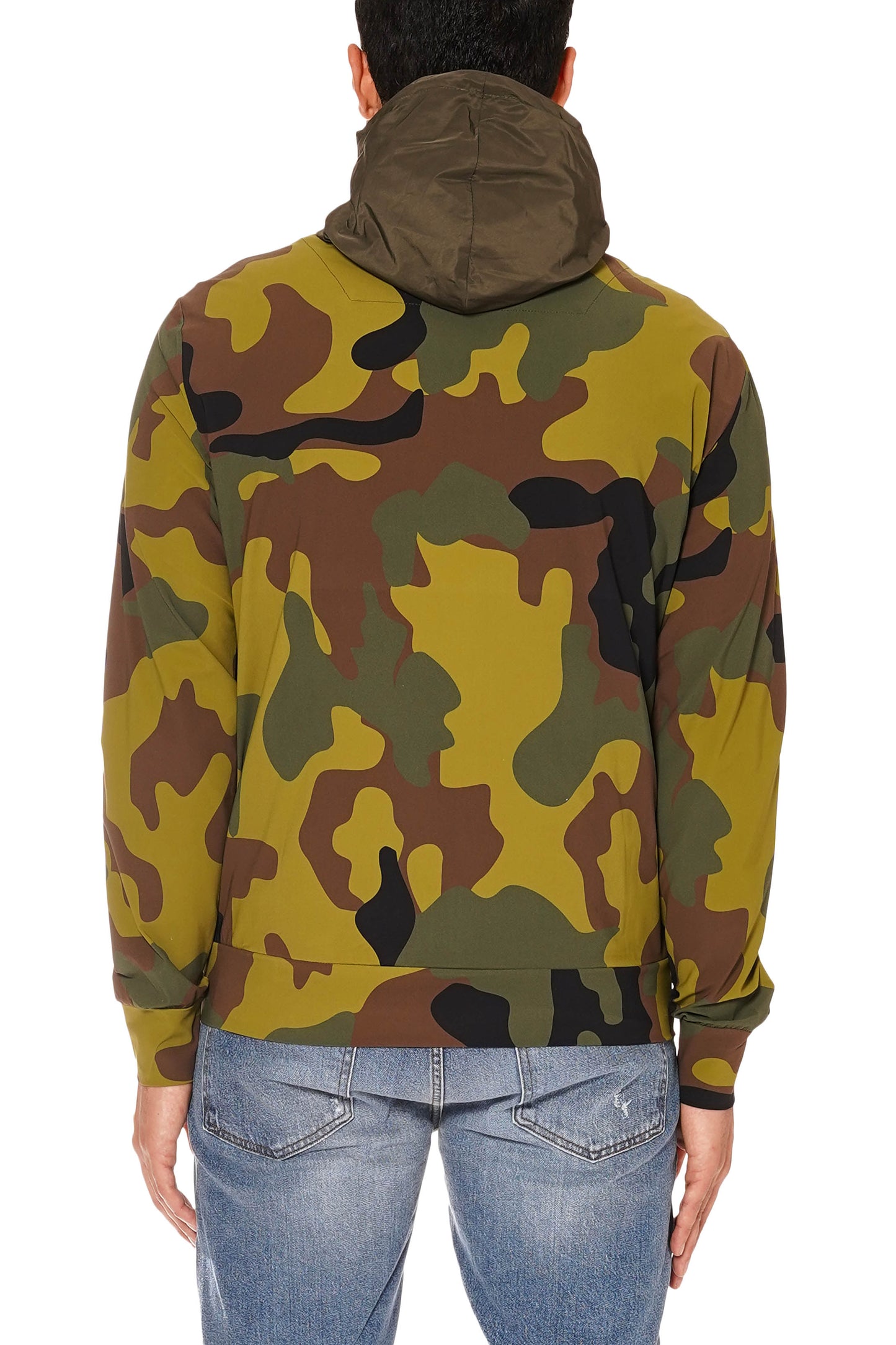 Felpa camo con tasconi - PMDS
