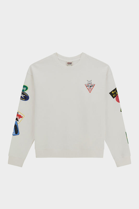 Felpa patch Guess Collab.