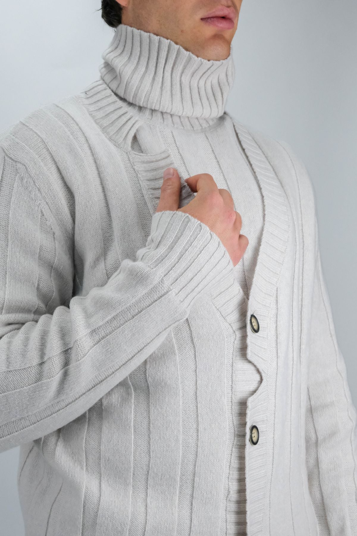 Cardigan rotture AMANTE