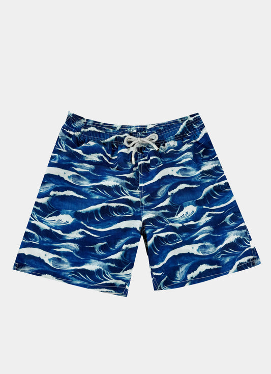 Costume onde eff. denim ST.BARTH