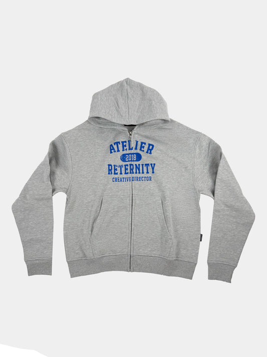 Felpa Reternity atelier full-zip RETERNITY