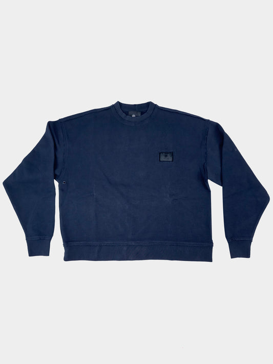 Felpa girocollo taglio vivo NASA