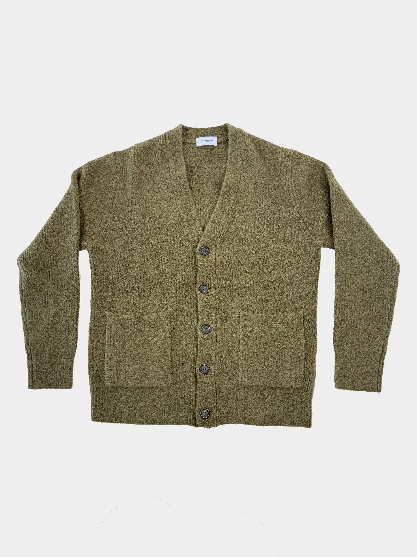 Cardigan bouclè Paolo Pecora