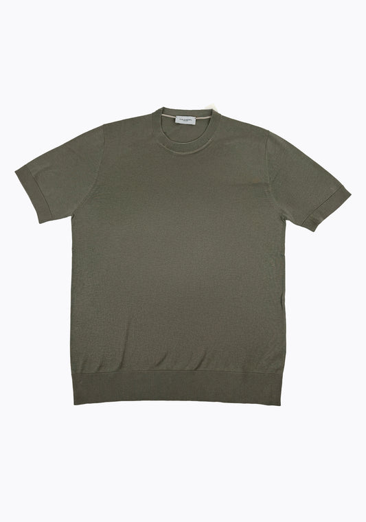 Maglia girocollo in seta Paolo Pecora