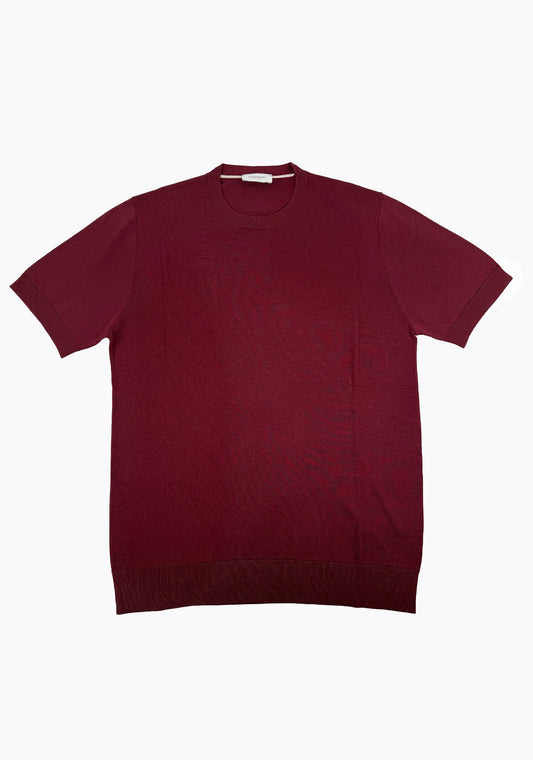 Maglia girocollo in seta Paolo Pecora