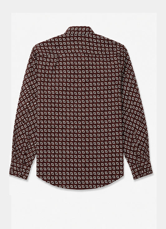 Camcia fant, geometriche in seta COSTUMEIN