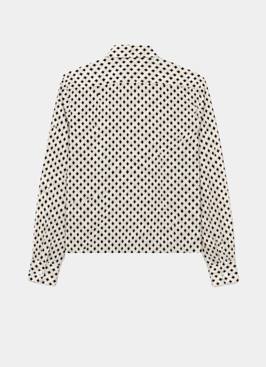 Jerome Mhoro Trapezio shirt seta COSTUMEIN