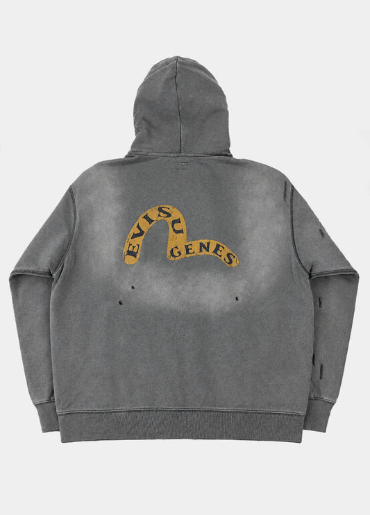 Hoodie mezza zip EVISU