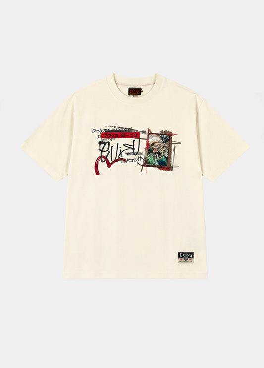 T-Shirt handwriting EVISU