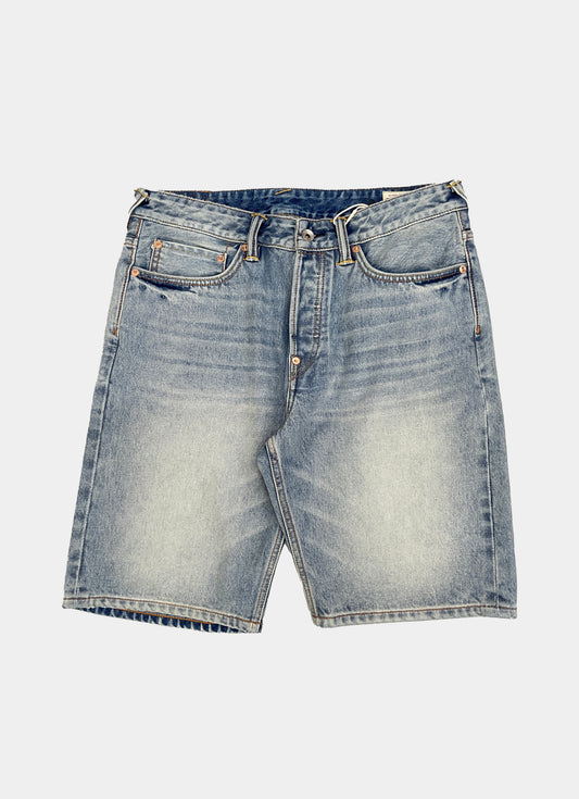 Bermuda denim logo pittura EVISU