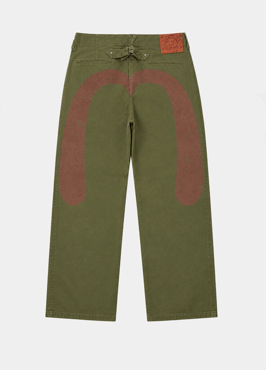 Pantalone logo grande EVISU