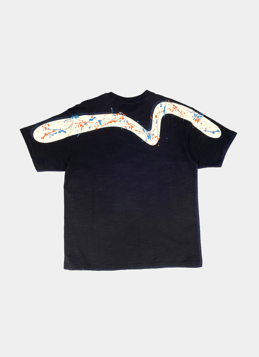 T-Shirt logo e pittura EVISU