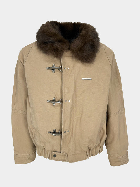 Jacket collo pelliccia Andersson Bell