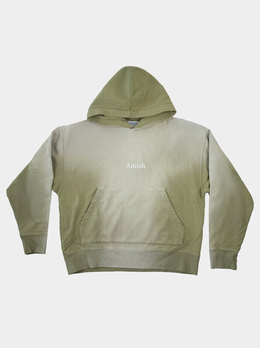 Felpa con cappuccio logo AMISH