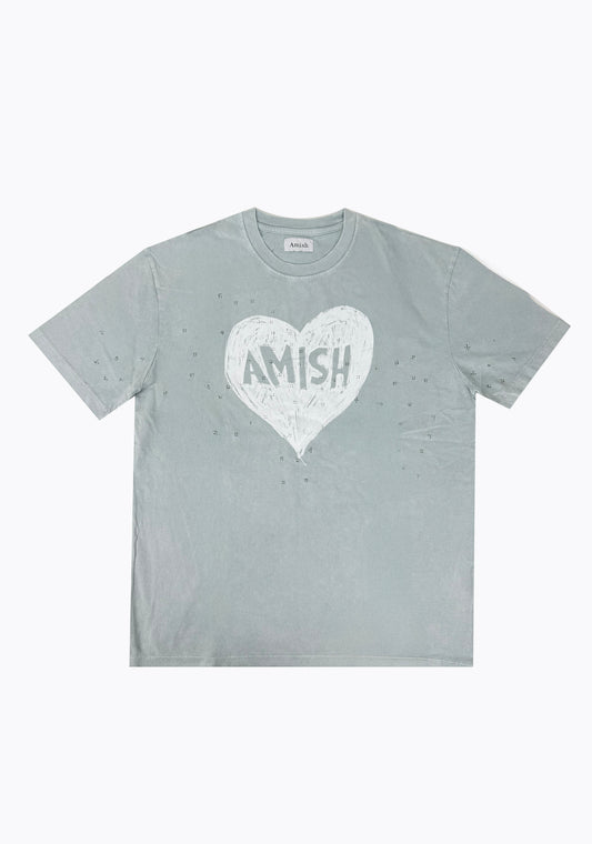 T-Shirt cuore AMISH