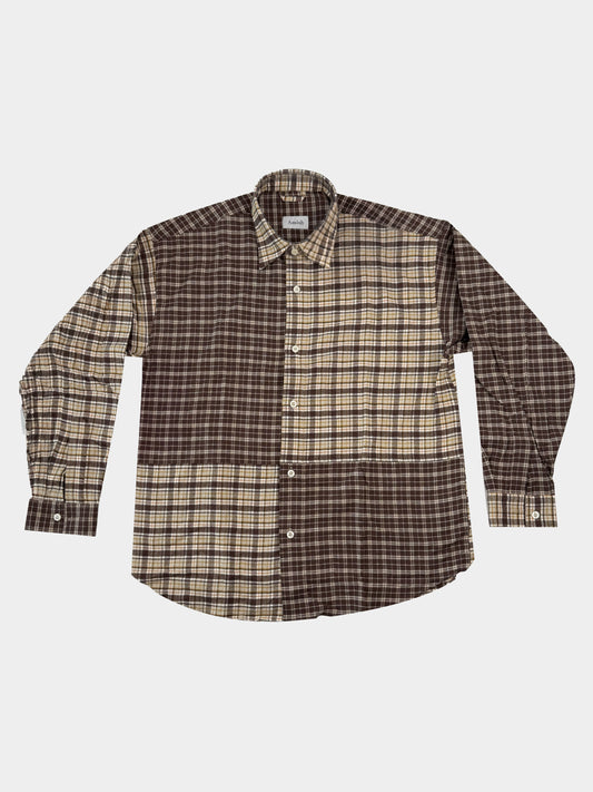 Camicia mix check AMISH