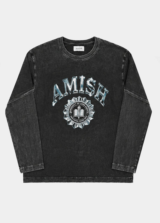 T-Shirt manica doppiata AMISH