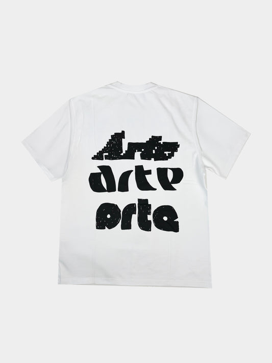 T-Shirt logo schiena ARTE