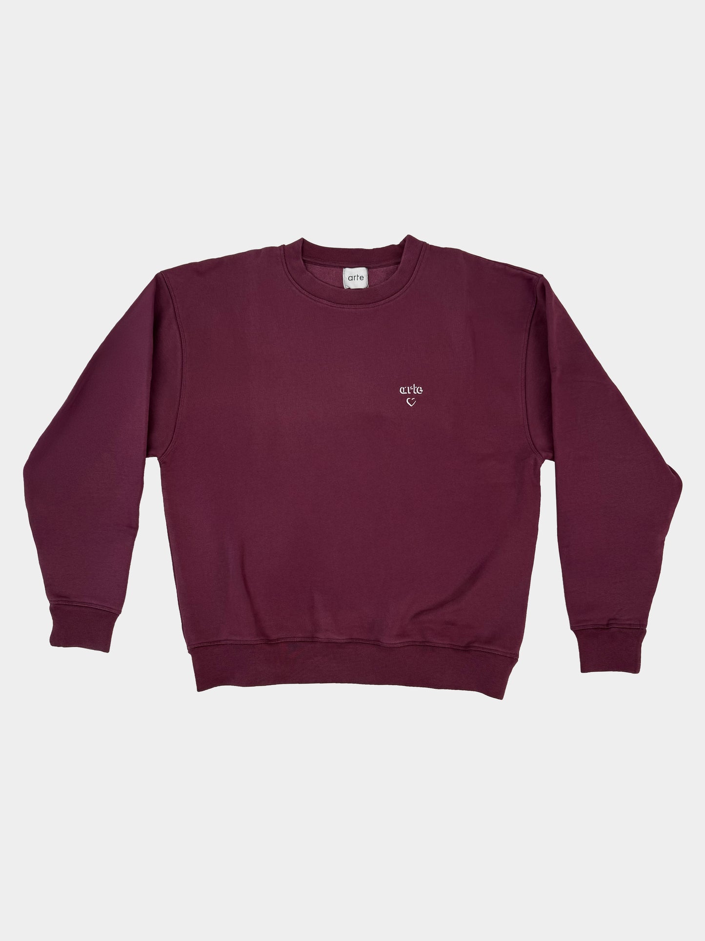 Felpa girocollo logo ARTE