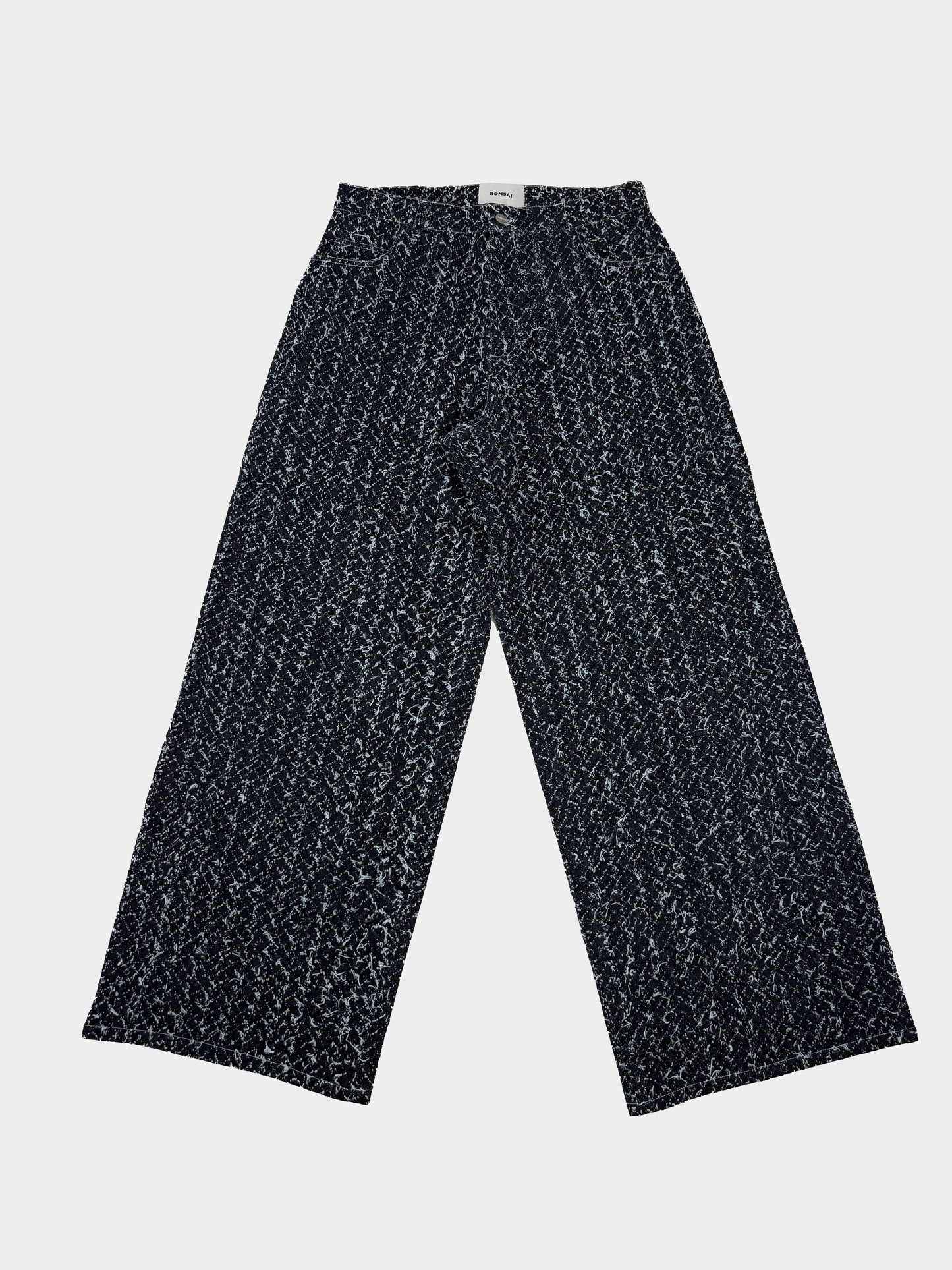 Denim super loose sfrangiato Bonsai