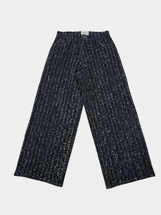 Denim super loose sfrangiato Bonsai