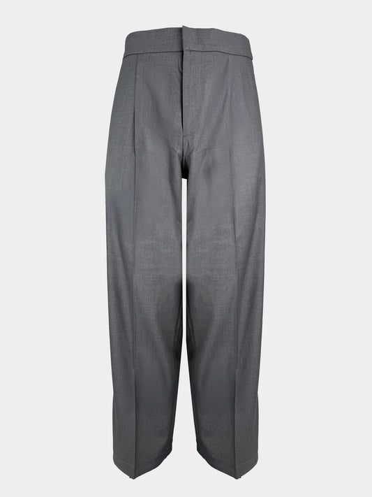 Pantalone loose fit check Bonsai