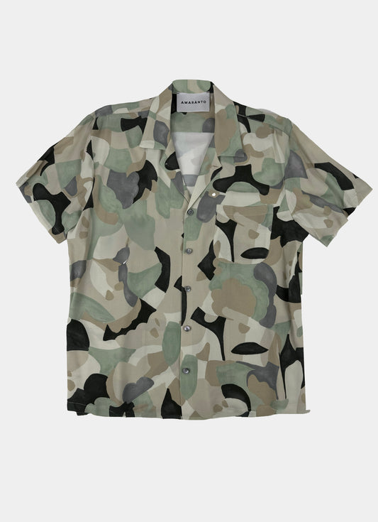 Camicia M/M mimetica AMARANTO