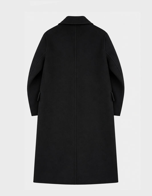 Cappotto d/p cashmere AMARANTO