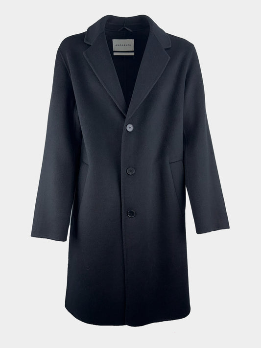 Cappotto M/P cashmere AMARANTO