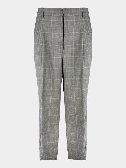 Pantalone principe di Galles AMARANTO