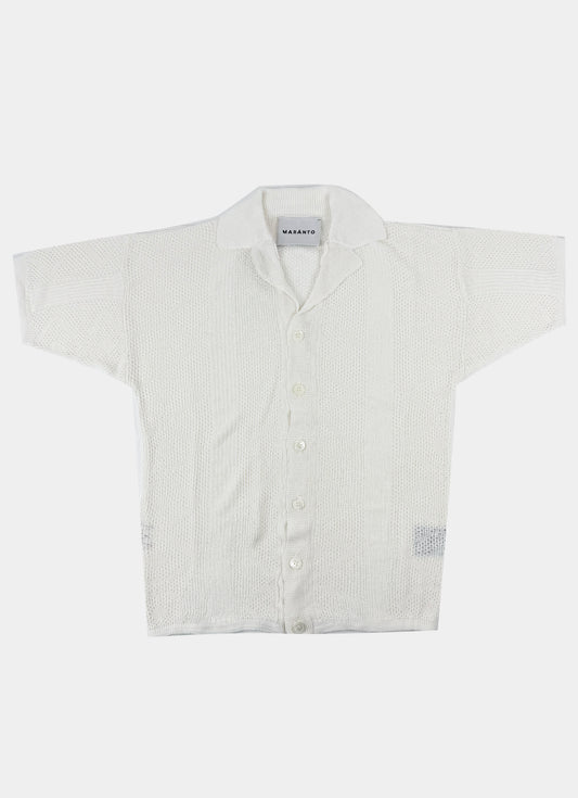 Maglia a camicia AMARANTO