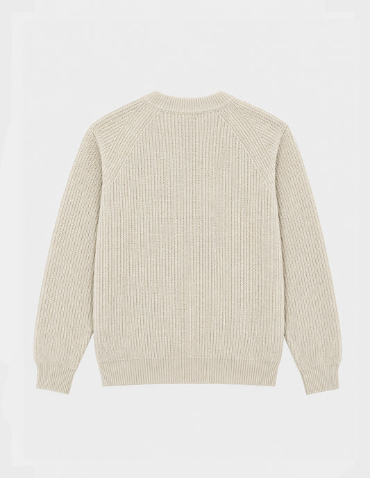 Maglia a coste cashmere AMARANTO