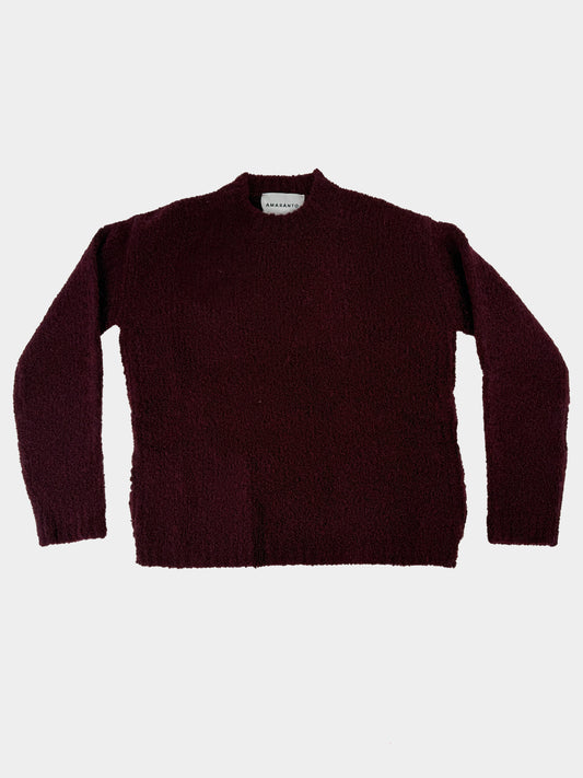 Pull bouclè AMARANTO