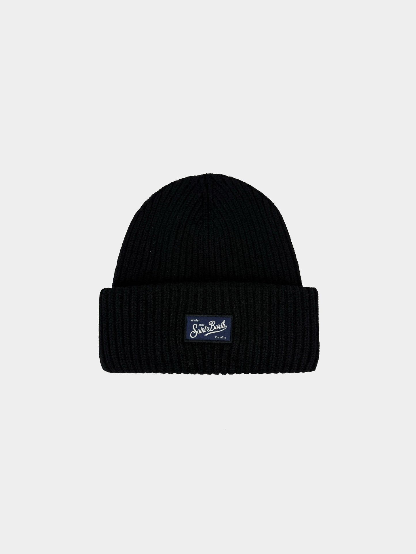 Cappello logo cashmere Saint Barth